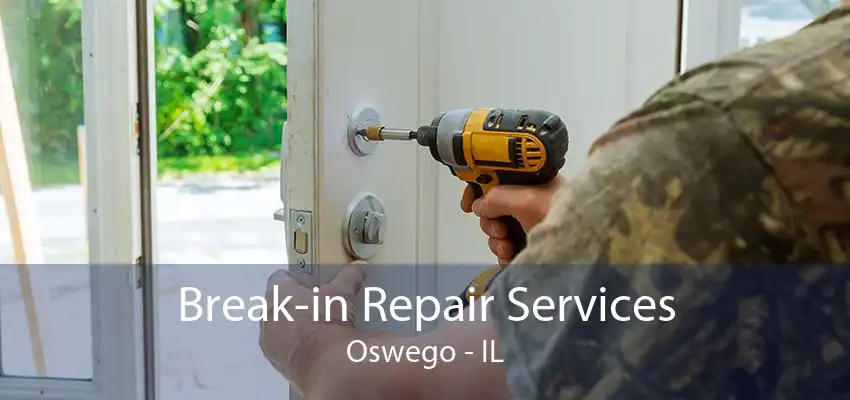 Break-in Repair Services Oswego - IL